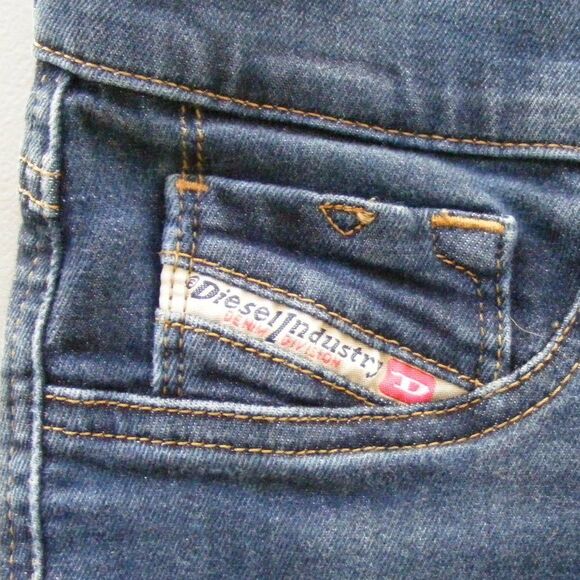 DIESEL Jeans, 27, LIVIER Jeggings, Skinny, Zipper fly, Back pockets, Blue - Picture 5 of 14